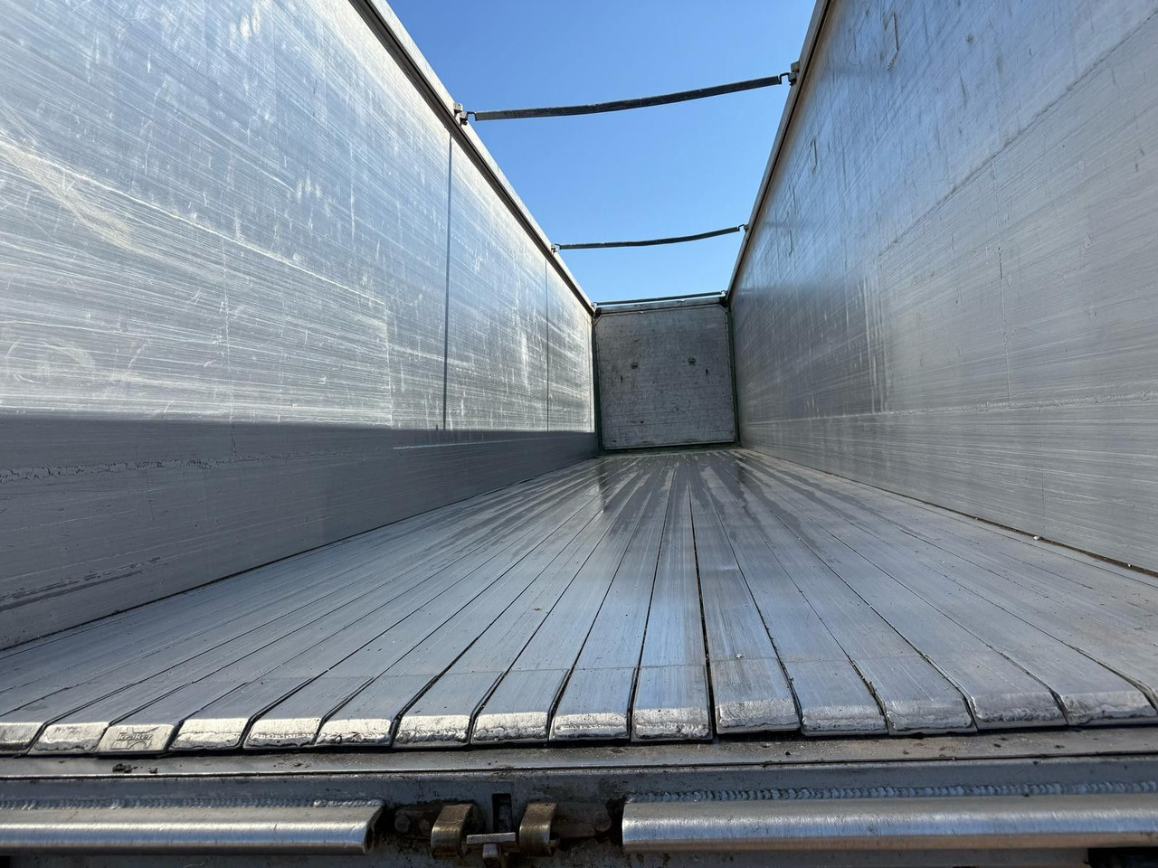 Walking floor semi-trailer Knapen K100 Schubboden 92m³ 10 mm Boden: picture 9