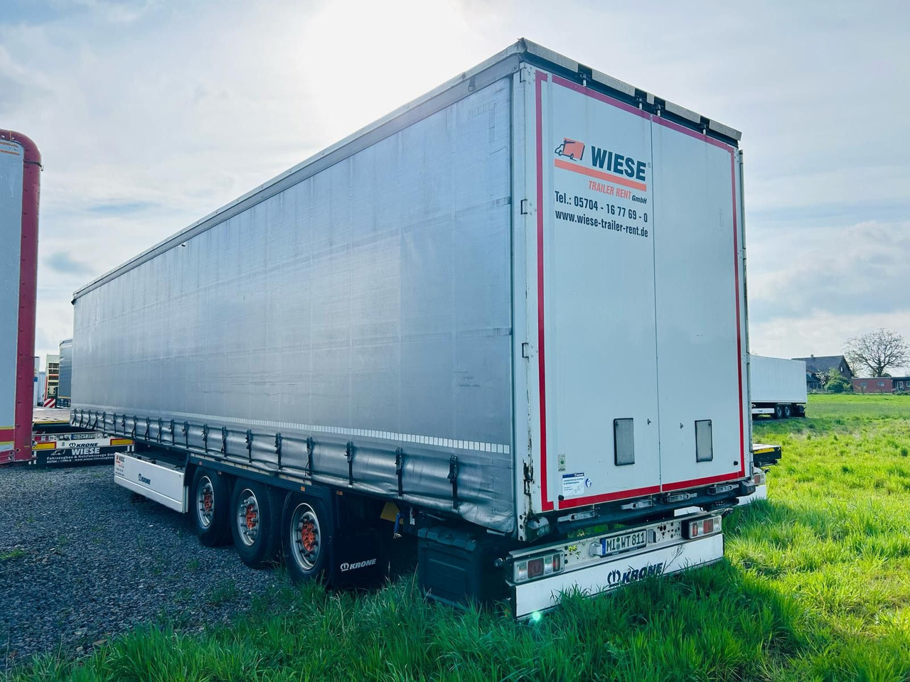 Krone Schiebeplanen Auflieger TÜV Neu - Curtainsider semi-trailer: picture 2 Krone Schiebeplanen Auflieger TÜV Neu - Curtainsider semi-trailer: picture 2