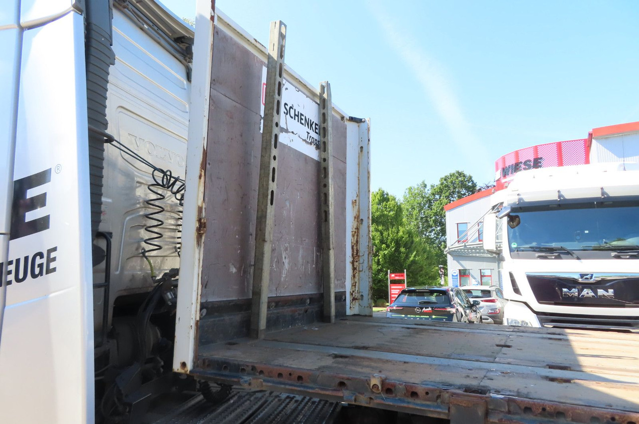 Dropside/ Flatbed semi-trailer Krone Stahlmattenauflieger: picture 6
