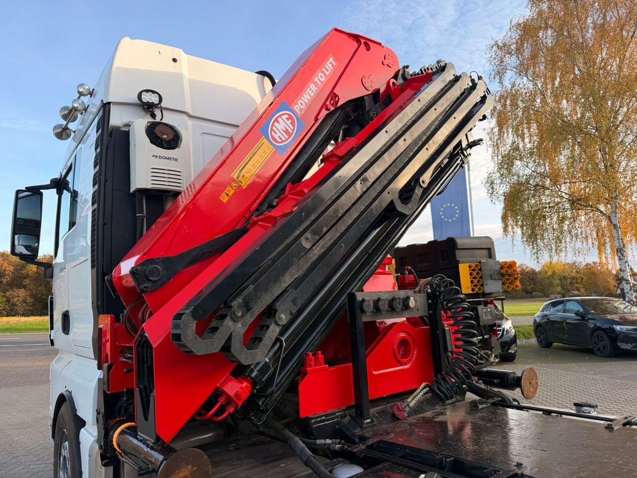 Tractor unit MAN TGX 26.440 6x2 mit HMF 3000-K5 Kran Top Zustand: picture 16