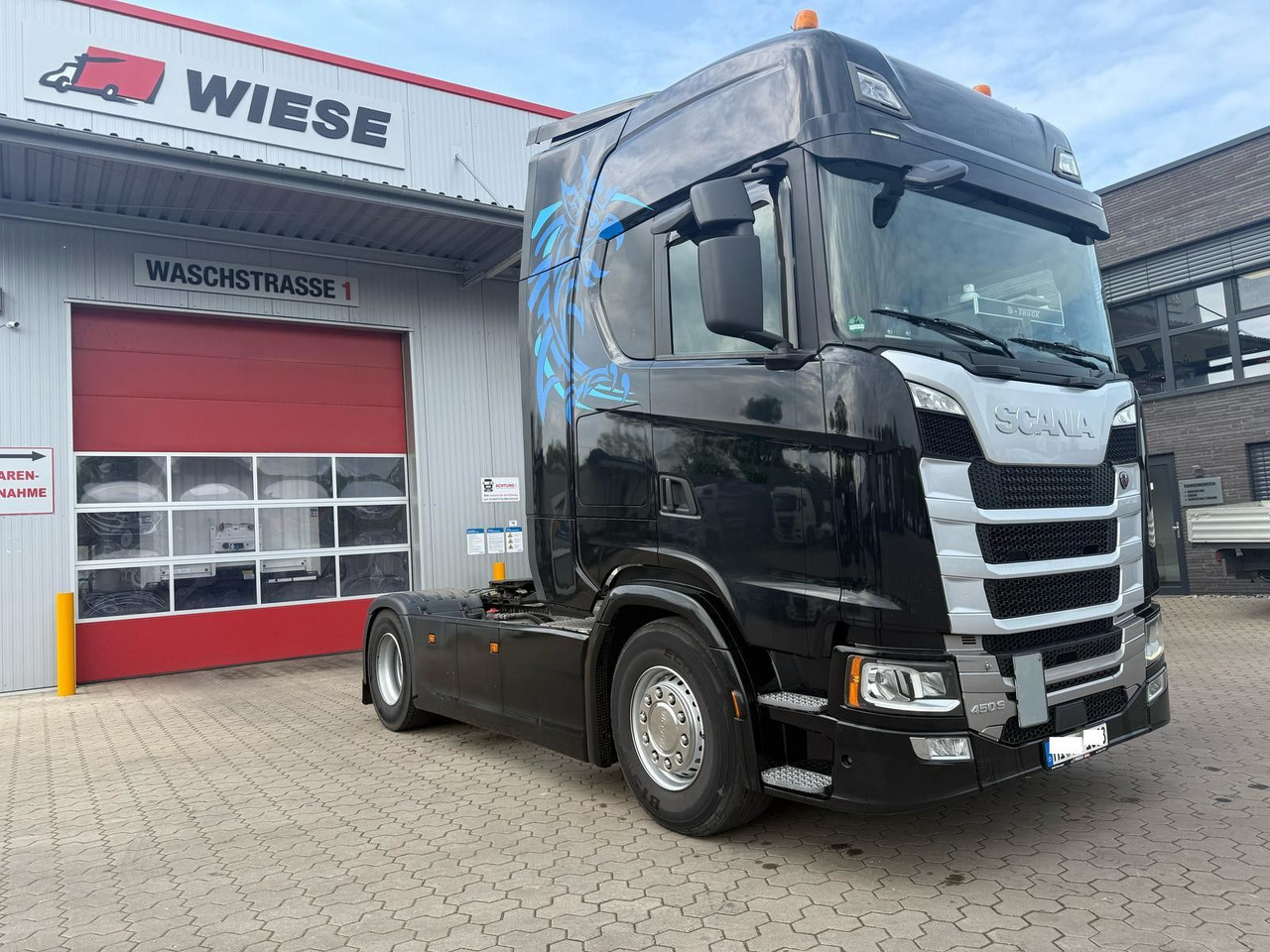 Scania S450 BL mit Schubboden Hydraulik TÜV Neu - Tractor unit: picture 1 Scania S450 BL mit Schubboden Hydraulik TÜV Neu - Tractor unit: picture 1