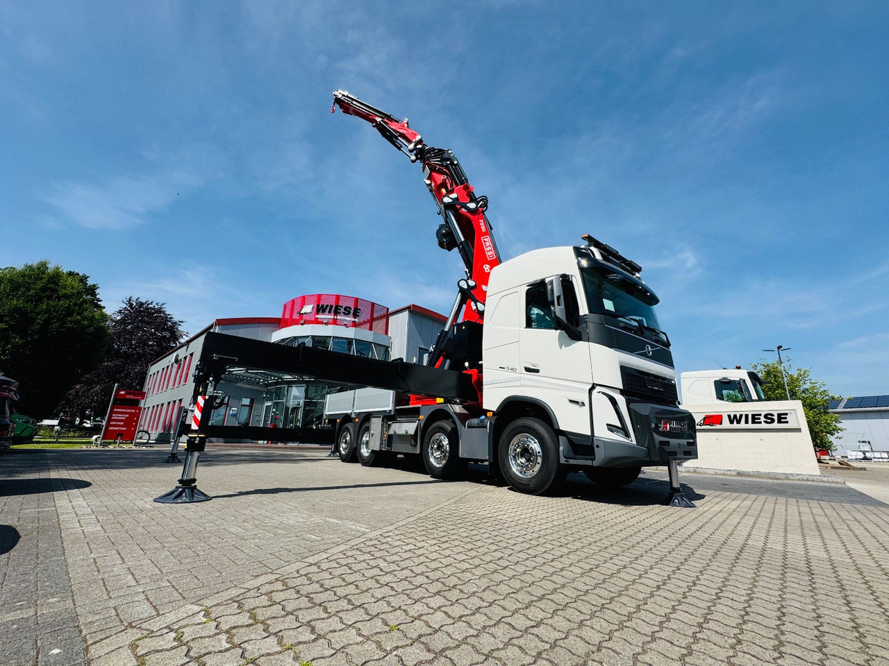 Truck, Crane truck Volvo FH 540 mit Fassi F2150RAL Fly Jib + Winde: picture 13