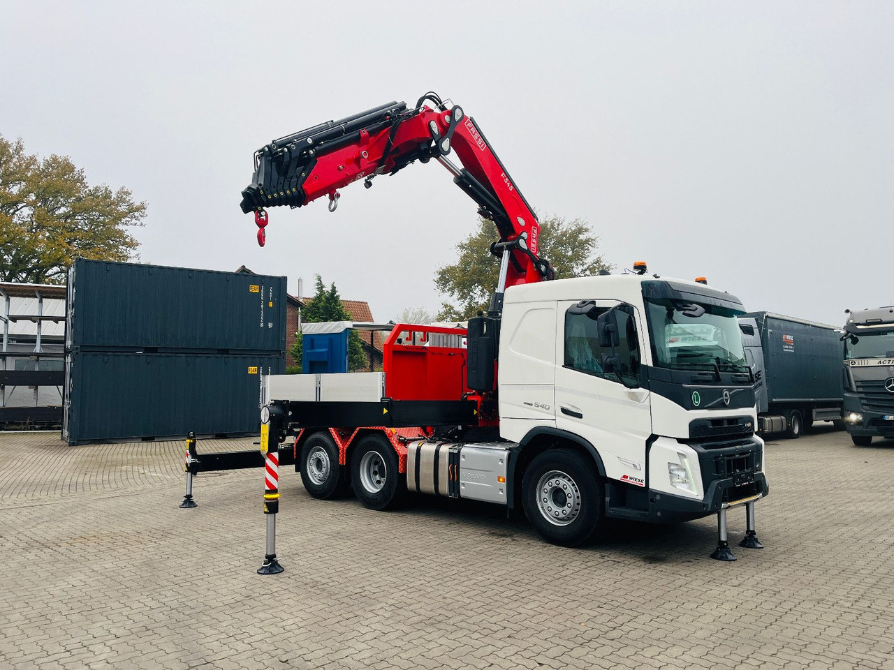 Volvo FMX 540 6x2 mit F545RA.2.28 - Dropside/ Flatbed truck, Crane truck: picture 1 Volvo FMX 540 6x2 mit F545RA.2.28 - Dropside/ Flatbed truck, Crane truck: picture 1