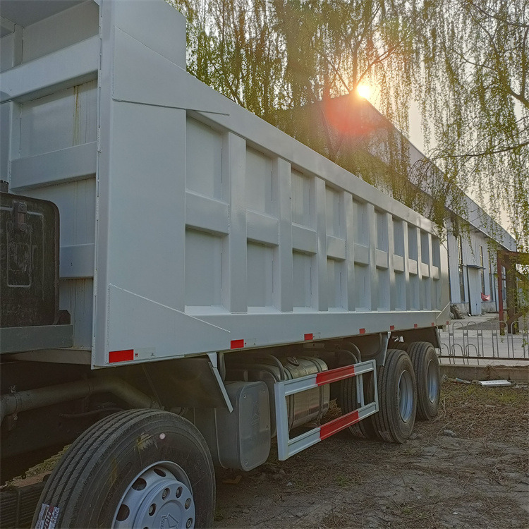 Tipper HOWO 8x4 371 -Tipper-White: picture 8