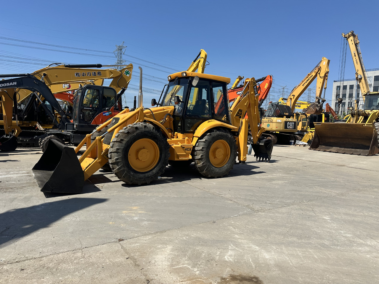JCB 4CX - Backhoe loader: picture 1 JCB 4CX - Backhoe loader: picture 1