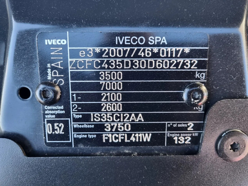 Tipper van Iveco Daily 35C18 3.0D Kipper Hi-Matic Euro 6 GVW 3500 kg: picture 8 Tipper van Iveco Daily 35C18 3.0D Kipper Hi-Matic Euro 6 GVW 3500 kg: picture 8
