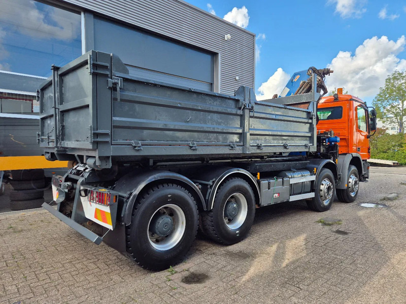 Mercedes-Benz Actros 3241 8X4 Containersysteem/ 20T HMF crane/ Manual - Hook lift truck, Crane truck: picture 5 Mercedes-Benz Actros 3241 8X4 Containersysteem/ 20T HMF crane/ Manual - Hook lift truck, Crane truck: picture 5