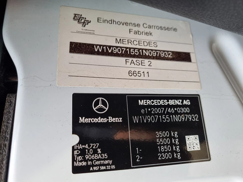 Box van Mercedes-Benz Sprinter 514 CDI Koffer 22M3 /234 cm Hoog /1000 KG LBW / Euro 6: picture 9