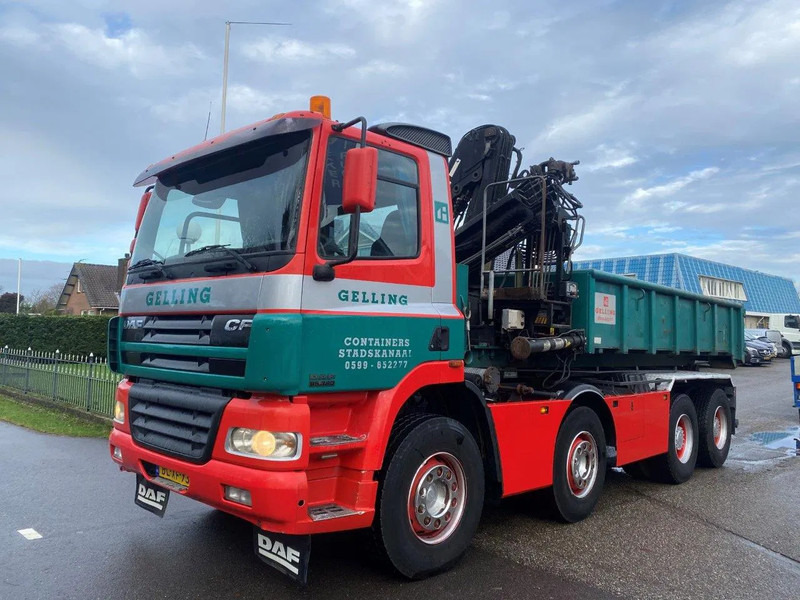 DAF CF 85.380 8x4 HOLLAND TRUCK MANUAL GEARBOX FULL STEEL SPRING - Cable system truck: picture 1 DAF CF 85.380 8x4 HOLLAND TRUCK MANUAL GEARBOX FULL STEEL SPRING - Cable system truck: picture 1