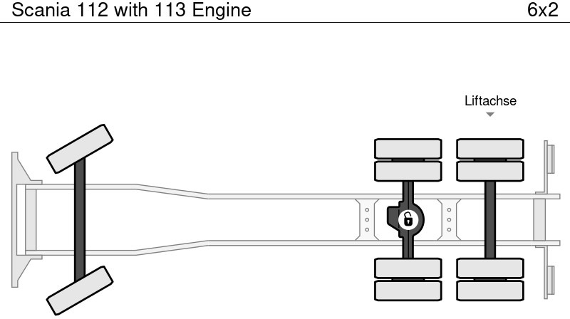 Hook lift truck Scania 112 with 113 Engine: picture 10