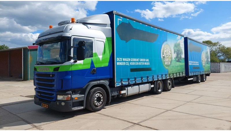 Box truck Scania G400 6x2 Volume Combi: picture 1