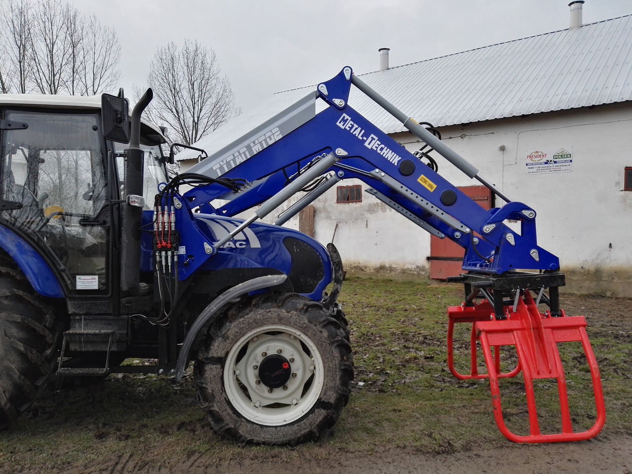 Metal-Technik Frontlader LANDINI / Ładowacz czołowy do LANDINI - Front loader for tractor for Farm tractor: picture 5 Metal-Technik Frontlader LANDINI / Ładowacz czołowy do LANDINI - Front loader for tractor for Farm tractor: picture 5