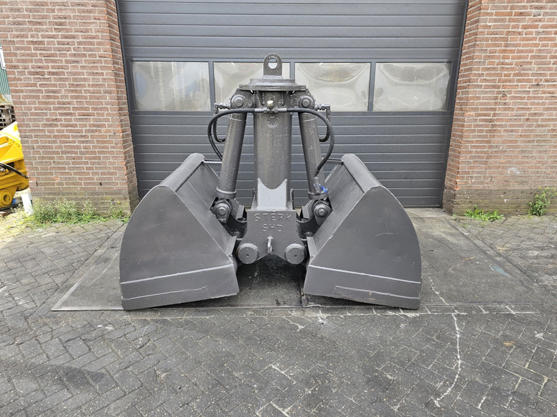 Liebherr gm 1250 liter clamshell bucket liebherr sennebogen fuchs - Clamshell bucket for Construction machinery: picture 1 Liebherr gm 1250 liter clamshell bucket liebherr sennebogen fuchs - Clamshell bucket for Construction machinery: picture 1