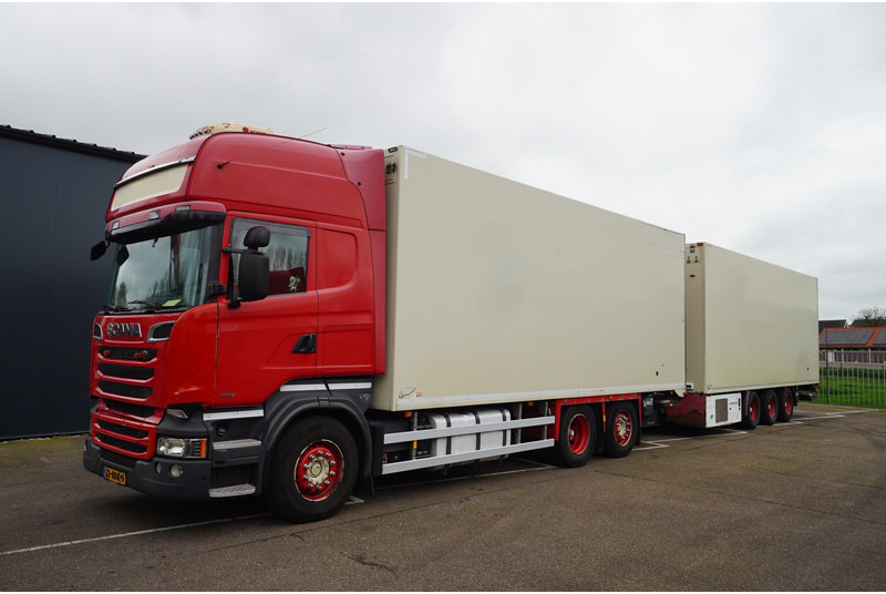 Scania R 580 V8 6X2 FRIGO RETARDER IN COMBI WITH BURG TRAILER - Refrigerator truck: picture 3 Scania R 580 V8 6X2 FRIGO RETARDER IN COMBI WITH BURG TRAILER - Refrigerator truck: picture 3