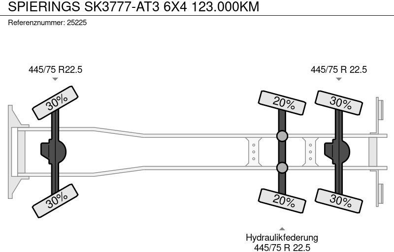 Crane truck Spierings SK3777-AT3 6X4 123.000KM: picture 16