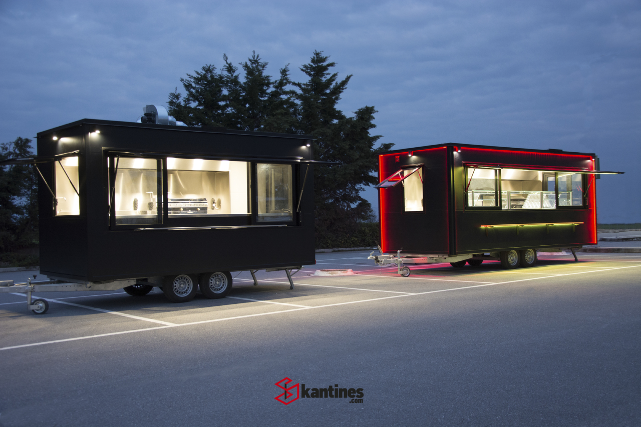 Vending trailer Skretas Standard XXL Size: picture 11