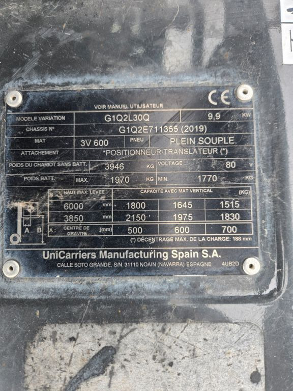 Nissan G1Q2L30Q 10pc in stock - Forklift: picture 5 Nissan G1Q2L30Q 10pc in stock - Forklift: picture 5