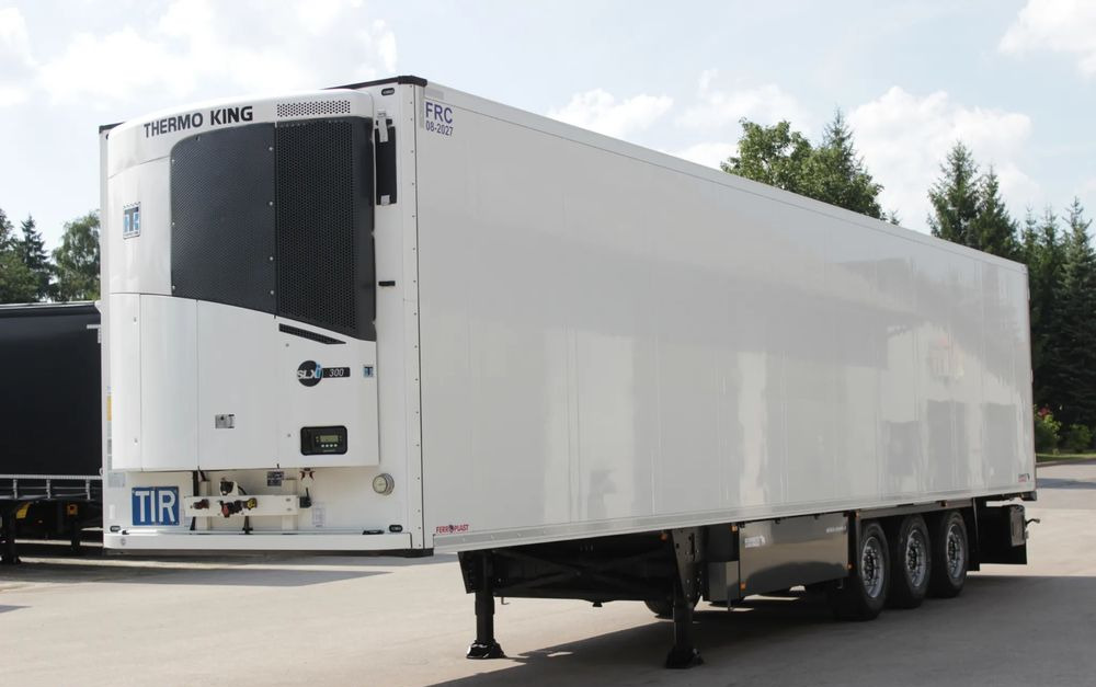 Schmitz Cargobull FP 60 Thermo King SLXi 300 / DOPPELSTOCK / Oś Podnoszona /JAK NOWA / ŚCIANA 7 CM / - Refrigerator semi-trailer: picture 1 Schmitz Cargobull FP 60 Thermo King SLXi 300 / DOPPELSTOCK / Oś Podnoszona /JAK NOWA / ŚCIANA 7 CM / - Refrigerator semi-trailer: picture 1
