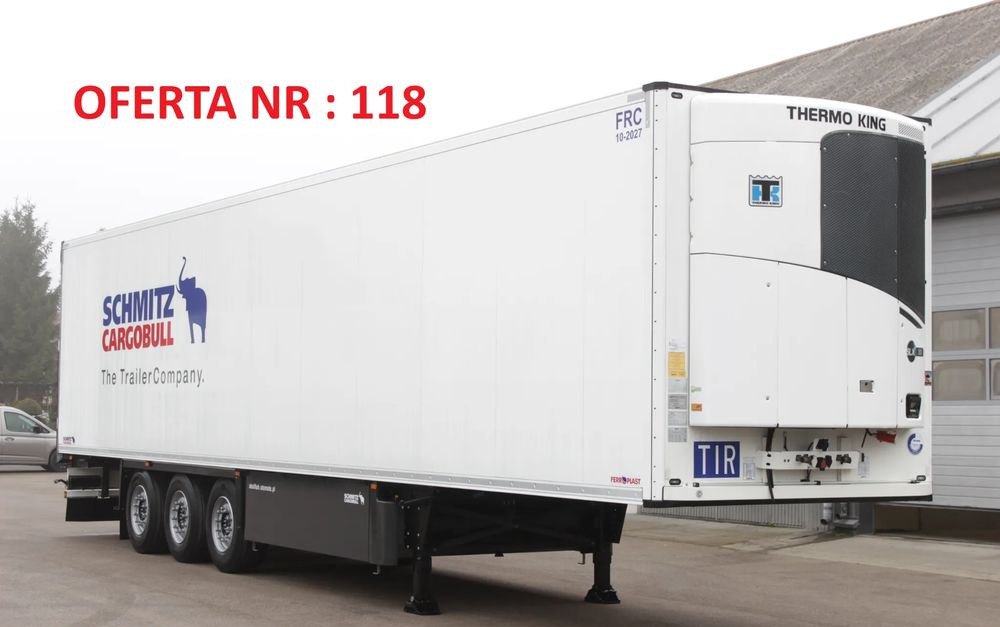 Schmitz Cargobull FP 60 Thermo King SLXi 300 / JAK NOWA / ŚCIANA 7 CM / - Refrigerator semi-trailer: picture 1 Schmitz Cargobull FP 60 Thermo King SLXi 300 / JAK NOWA / ŚCIANA 7 CM / - Refrigerator semi-trailer: picture 1