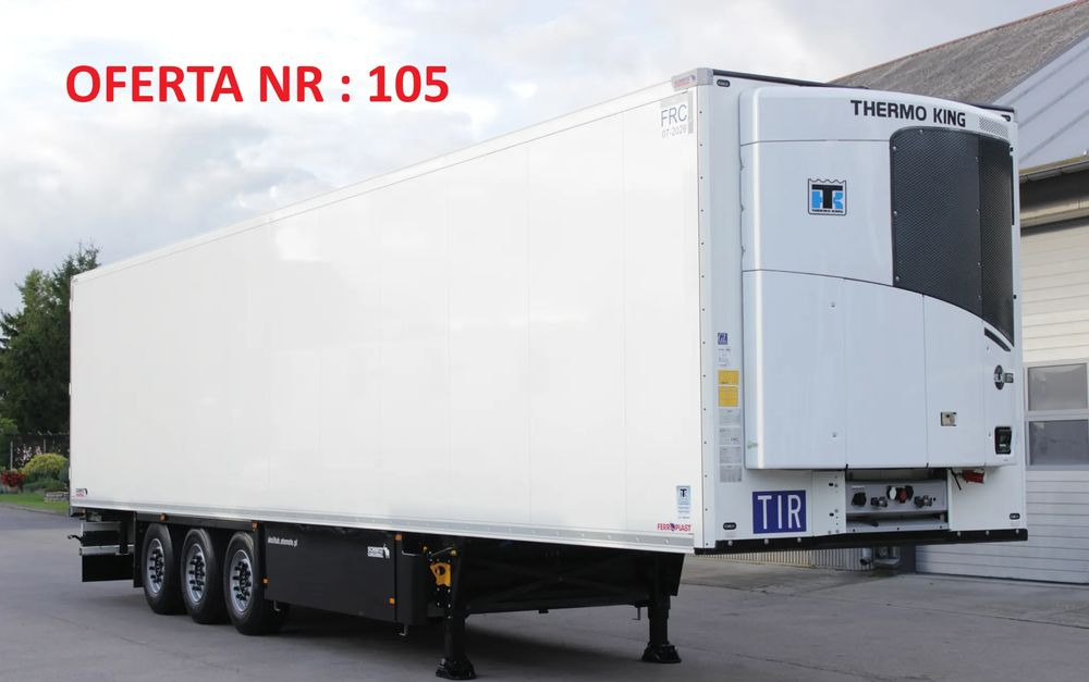 Schmitz Cargobull FP 60 V7 Thermo King SLXi 300 / JAK NOWA / ŚCIANA 7 CM / - Refrigerator semi-trailer: picture 1 Schmitz Cargobull FP 60 V7 Thermo King SLXi 300 / JAK NOWA / ŚCIANA 7 CM / - Refrigerator semi-trailer: picture 1