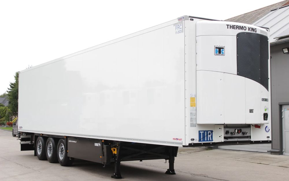 Schmitz Cargobull FP 60 V7 Thermo King SLXi 300 / JAK NOWA / ŚCIANA 7 CM / - Refrigerator semi-trailer: picture 3 Schmitz Cargobull FP 60 V7 Thermo King SLXi 300 / JAK NOWA / ŚCIANA 7 CM / - Refrigerator semi-trailer: picture 3