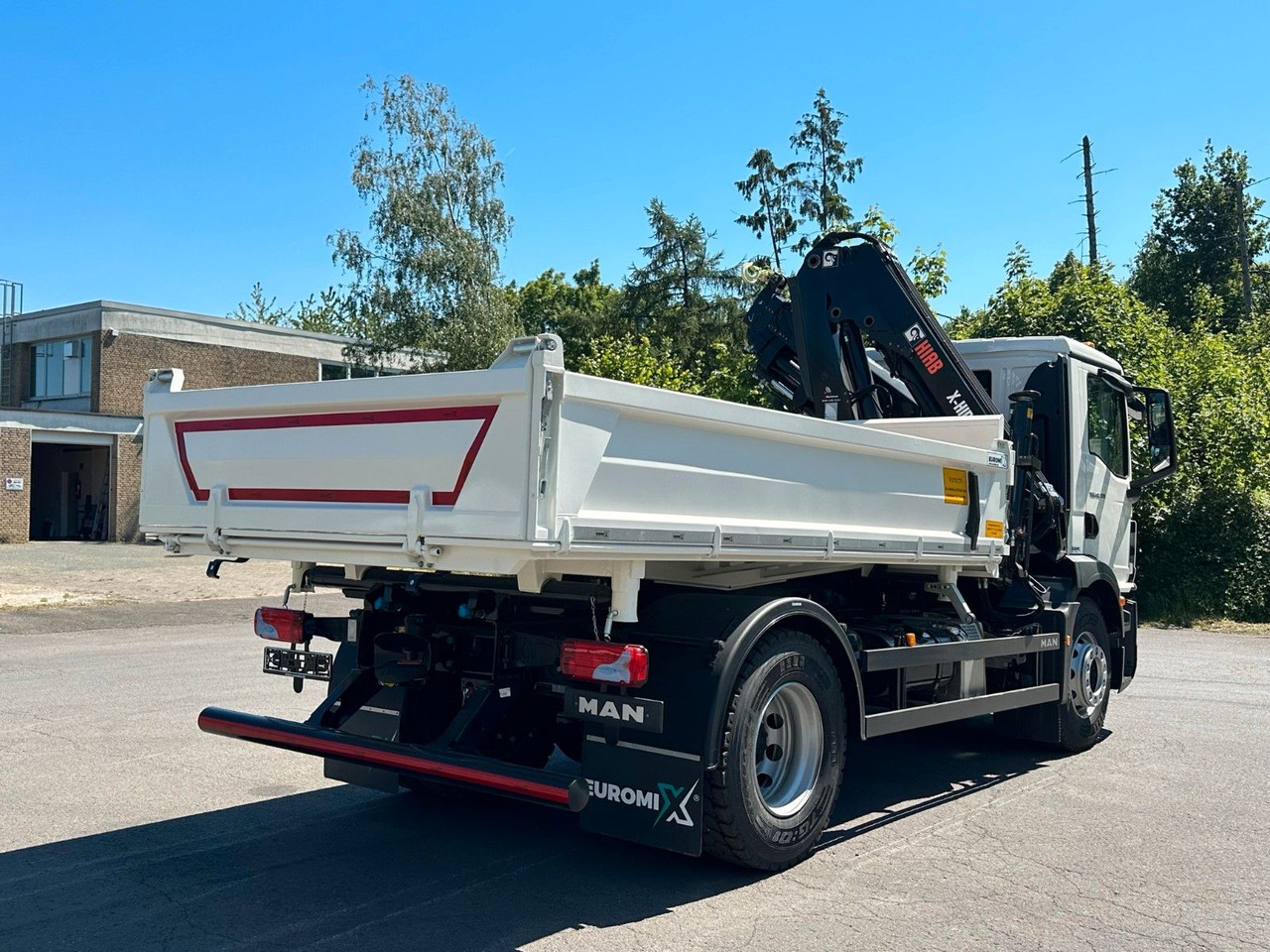Tipper, Crane truck MAN TGM 18.320 4x2 Euro6e  Hiab X-HiDuo 138DS-4: picture 6