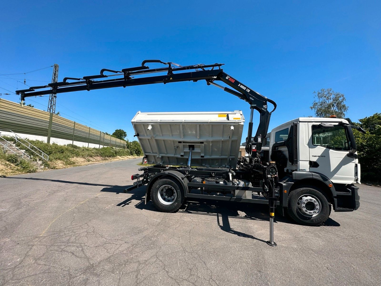 Tipper, Crane truck MAN TGM 18.320 4x2 Euro6e  Hiab X-HiDuo 138DS-4: picture 21