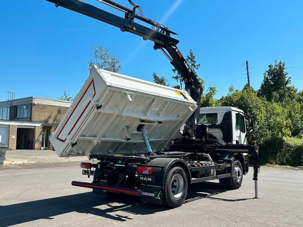 Tipper, Crane truck MAN TGM 18.320 4x2 Euro6e  Hiab X-HiDuo 138DS-4: picture 22