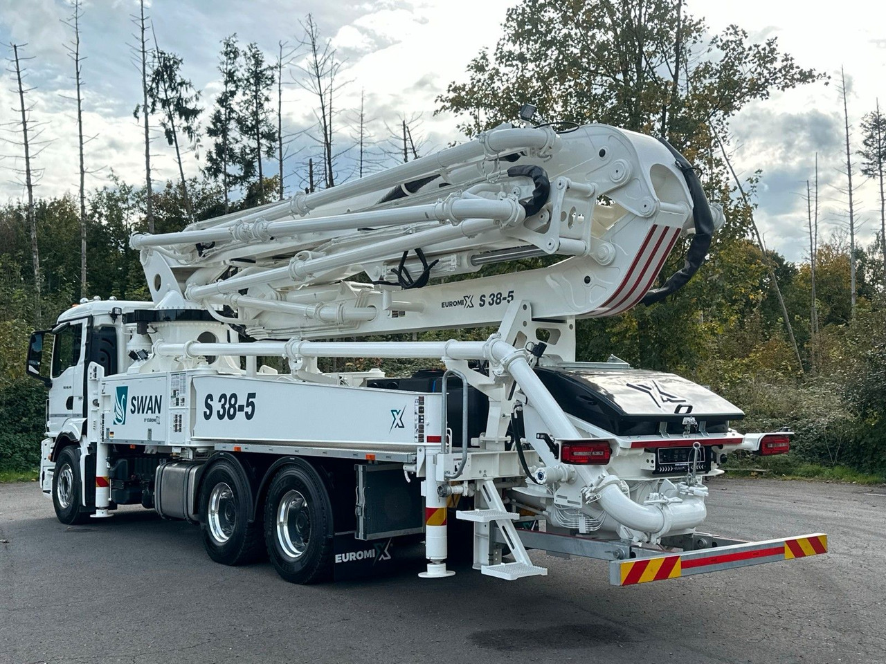 MAN TGS 26.510 6x4 SWAN TSP 38-5 160RZ ( 38m ) - Concrete mixer truck: picture 4 MAN TGS 26.510 6x4 SWAN TSP 38-5 160RZ ( 38m ) - Concrete mixer truck: picture 4