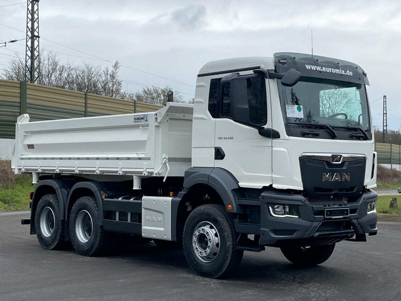 Tipper MAN TGS 33.440 6x4 /Euro6 3-Seiten-Kipper EuromixMTP: picture 8
