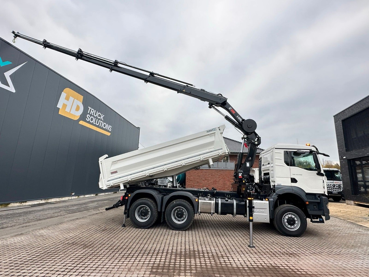Tipper, Crane truck MAN TGS 33.440 6x6 /3-Seiten- Kipper / Kran HIAB 302: picture 6