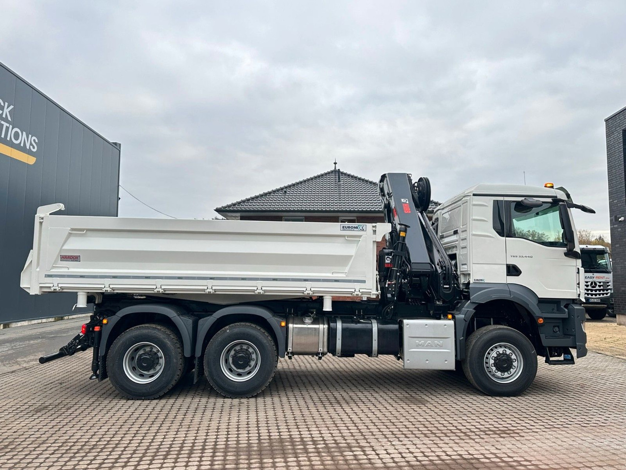 Tipper, Crane truck MAN TGS 33.440 6x6 /3-Seiten- Kipper / Kran HIAB 302: picture 9