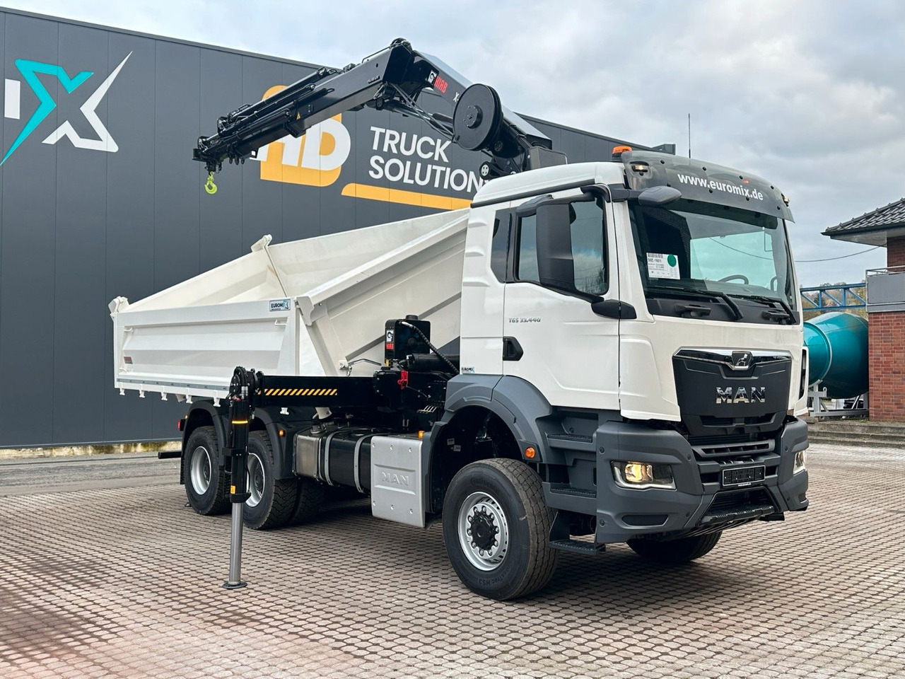 Tipper, Crane truck MAN TGS 33.440 6x6 /3-Seiten- Kipper / Kran HIAB 302: picture 19