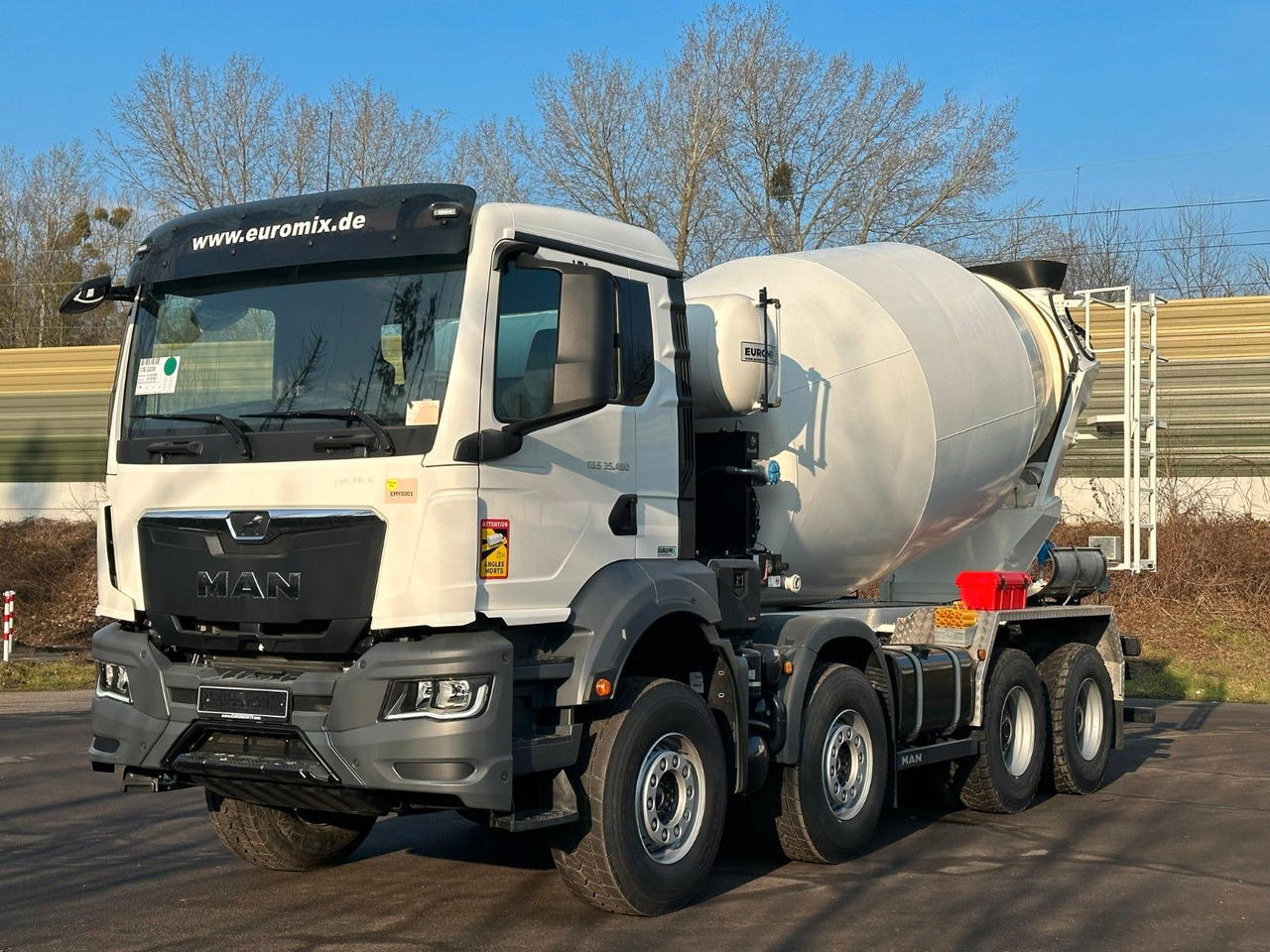 MAN TGS 37.480 8x4 EuromixMTP EM 10 L - Concrete mixer truck: picture 1 MAN TGS 37.480 8x4 EuromixMTP EM 10 L - Concrete mixer truck: picture 1