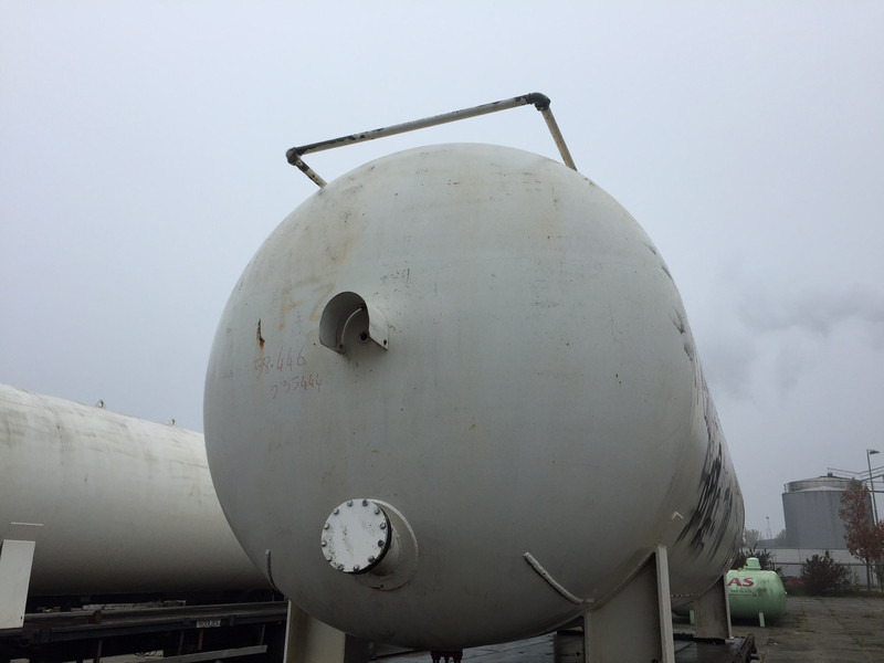 Visser 50.000 Liter Stationary gastank Gas, Gaz, LPG, GPL, Propane, Butane tank aboveground Pressure: 15,6 bar • Working temperature: -20/+40°C • Other conditions on request ID 1.154 - Fuel tank for Truck: picture 1 Visser 50.000 Liter Stationary gastank Gas, Gaz, LPG, GPL, Propane, Butane tank aboveground Pressure: 15,6 bar • Working temperature: -20/+40°C • Other conditions on request ID 1.154 - Fuel tank for Truck: picture 1