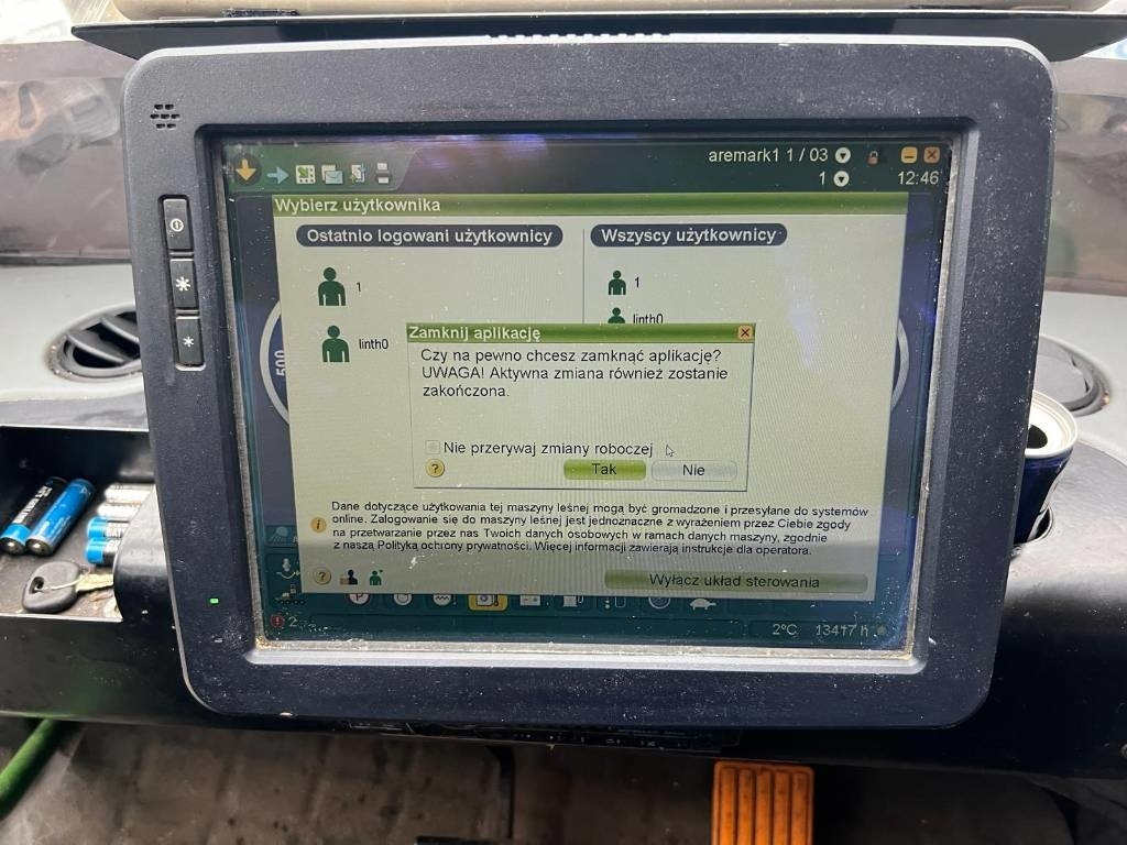 Forwarder John Deere 1010 E: picture 19