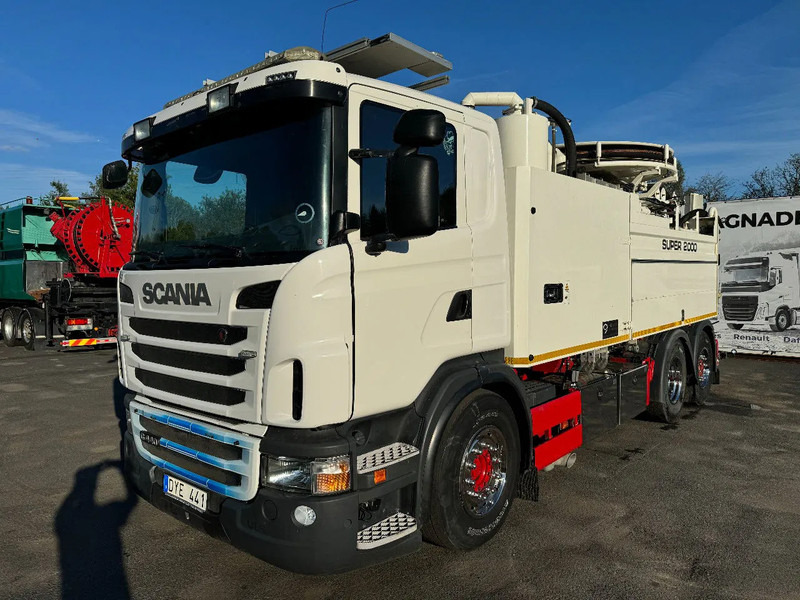 Scania G440 6x2*4, Euro 6, Wiedemann Super 2000 (6+4,5m3) + Recycler, 2013 - Vacuum truck: picture 3 Scania G440 6x2*4, Euro 6, Wiedemann Super 2000 (6+4,5m3) + Recycler, 2013 - Vacuum truck: picture 3