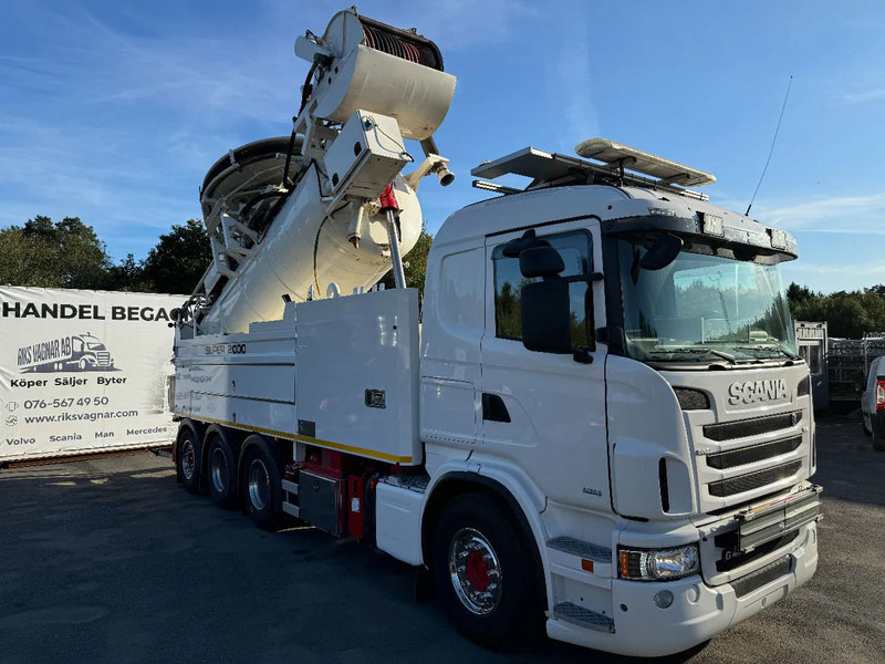 Scania R480 Combi Wiedemann Super 2000 (10+6m3) + Recycler, Euro 6, 2013 - Vacuum truck: picture 1 Scania R480 Combi Wiedemann Super 2000 (10+6m3) + Recycler, Euro 6, 2013 - Vacuum truck: picture 1