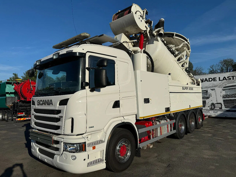 Scania R480 Vacuum / Sewer Jetter / Recycler, Euro 6, Super 2000 (16m3), 2013 - Vacuum truck: picture 4 Scania R480 Vacuum / Sewer Jetter / Recycler, Euro 6, Super 2000 (16m3), 2013 - Vacuum truck: picture 4