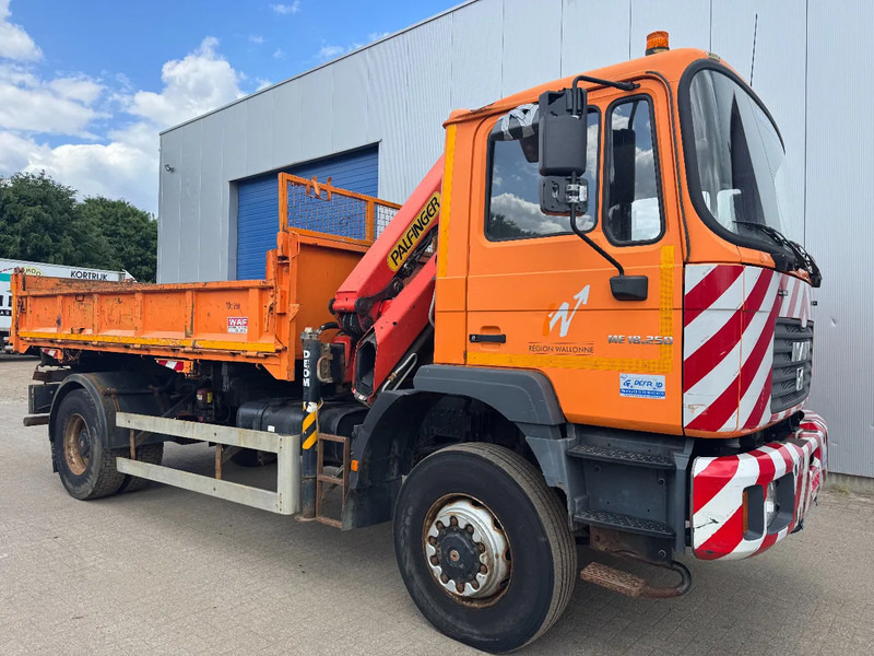 MAN ME 18.250 4X4 **4X4-TIPPER+PALFINGER PK7501-BELGIAN TRUCK** - Tipper, Crane truck: picture 5 MAN ME 18.250 4X4 **4X4-TIPPER+PALFINGER PK7501-BELGIAN TRUCK** - Tipper, Crane truck: picture 5