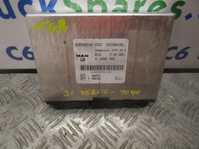 MAN TGA ELECTRONIC FFR UNIT P/NO 81.25805.7040 - Electrical system for Truck: picture 1 MAN TGA ELECTRONIC FFR UNIT P/NO 81.25805.7040 - Electrical system for Truck: picture 1