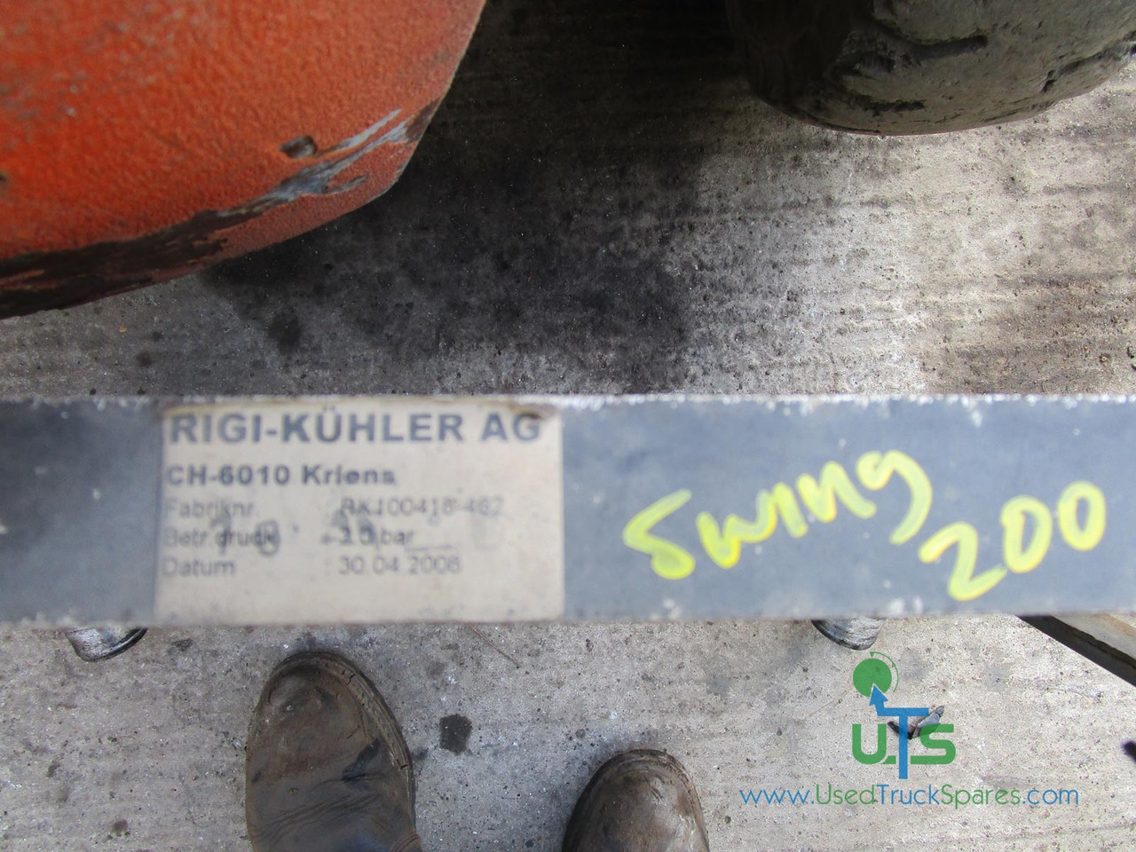 SCHMIDT SWINGO 200 (VM EURO 4 ENGINE) INTERCOOLER - Intercooler for Municipal/ Special vehicle: picture 2 SCHMIDT SWINGO 200 (VM EURO 4 ENGINE) INTERCOOLER - Intercooler for Municipal/ Special vehicle: picture 2