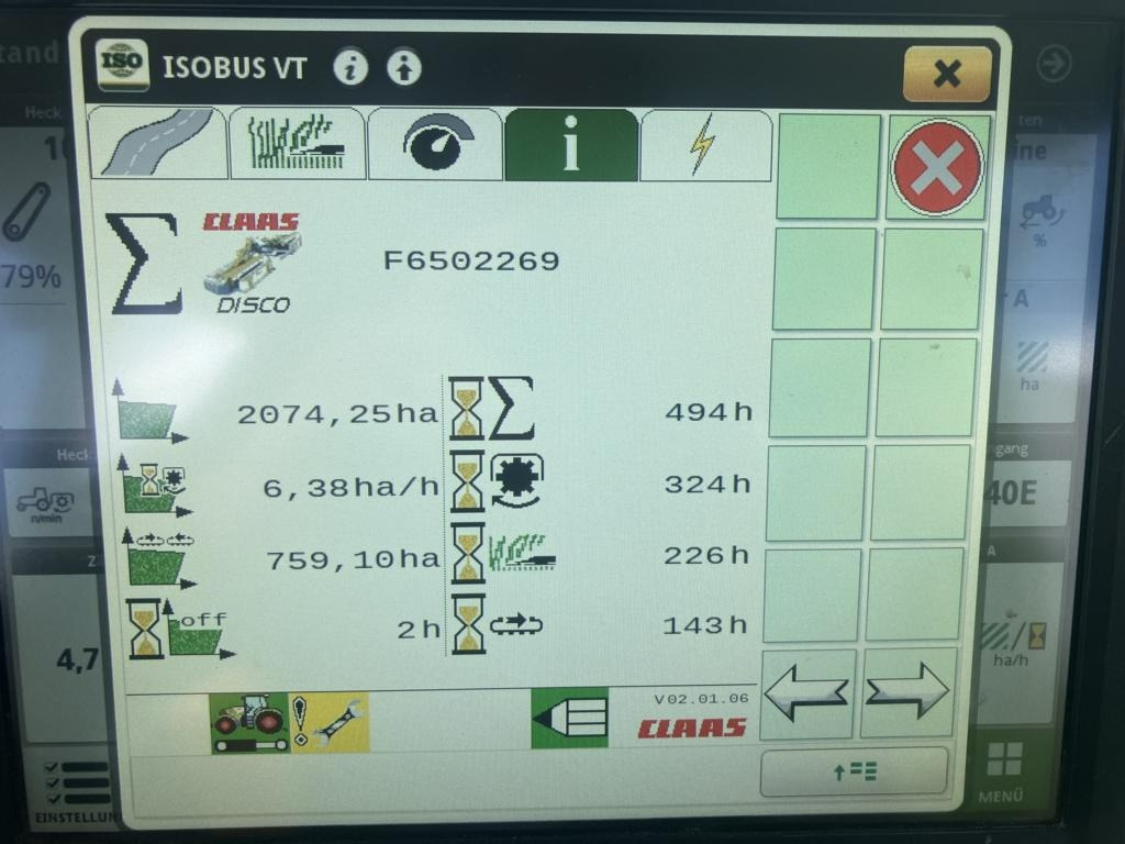 CLAAS Disco 9200 C 3200 FC - Mower: picture 2 CLAAS Disco 9200 C 3200 FC - Mower: picture 2