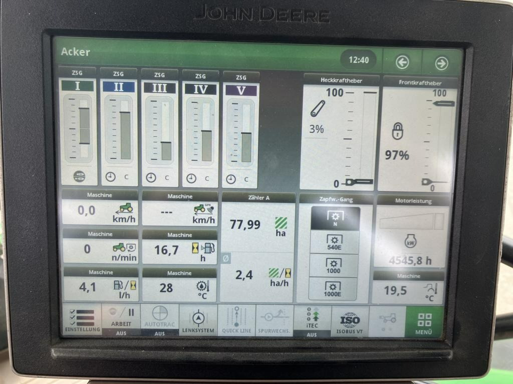 Farm tractor John Deere 6215R: picture 6