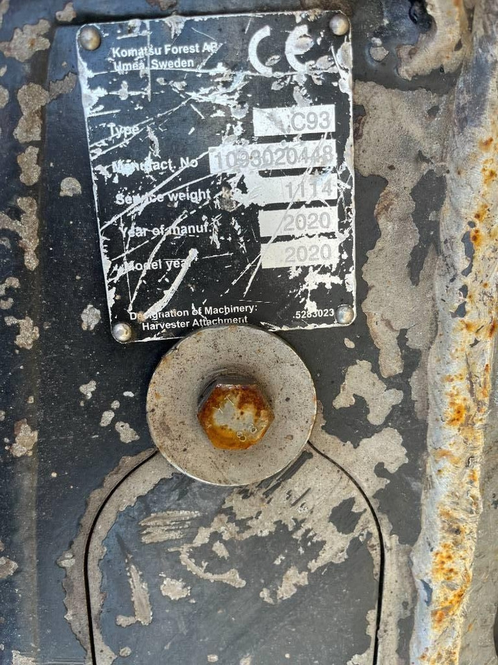 Forestry harvester Komatsu 901: picture 10 Forestry harvester Komatsu 901: picture 10