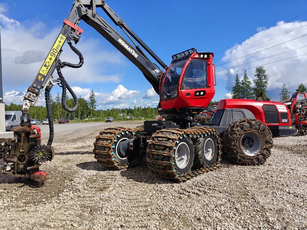 Komatsu 931  - Forestry harvester: picture 1 Komatsu 931  - Forestry harvester: picture 1