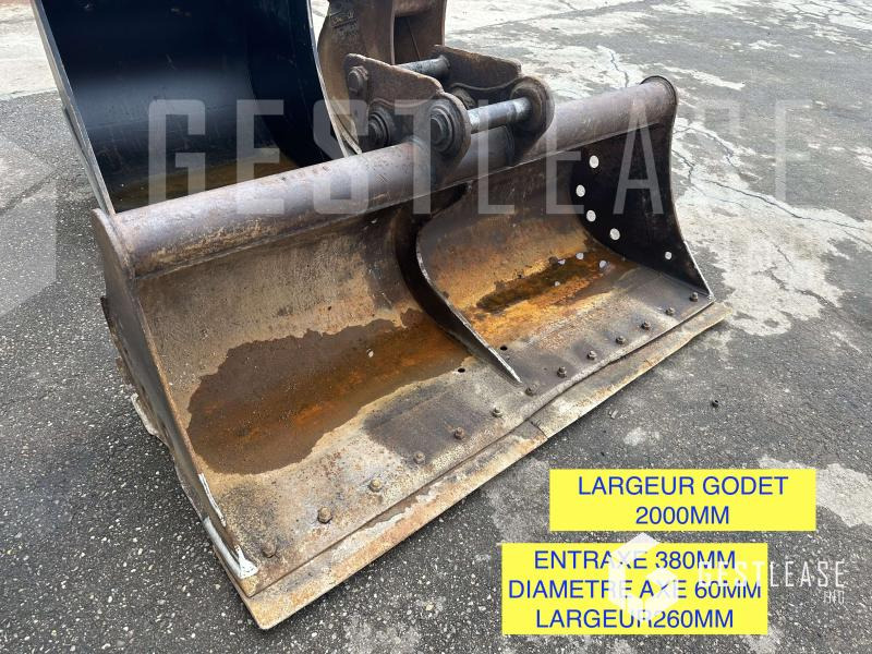 GODET CURAGE CURAGE FIXE - Excavator bucket: picture 1 GODET CURAGE CURAGE FIXE - Excavator bucket: picture 1