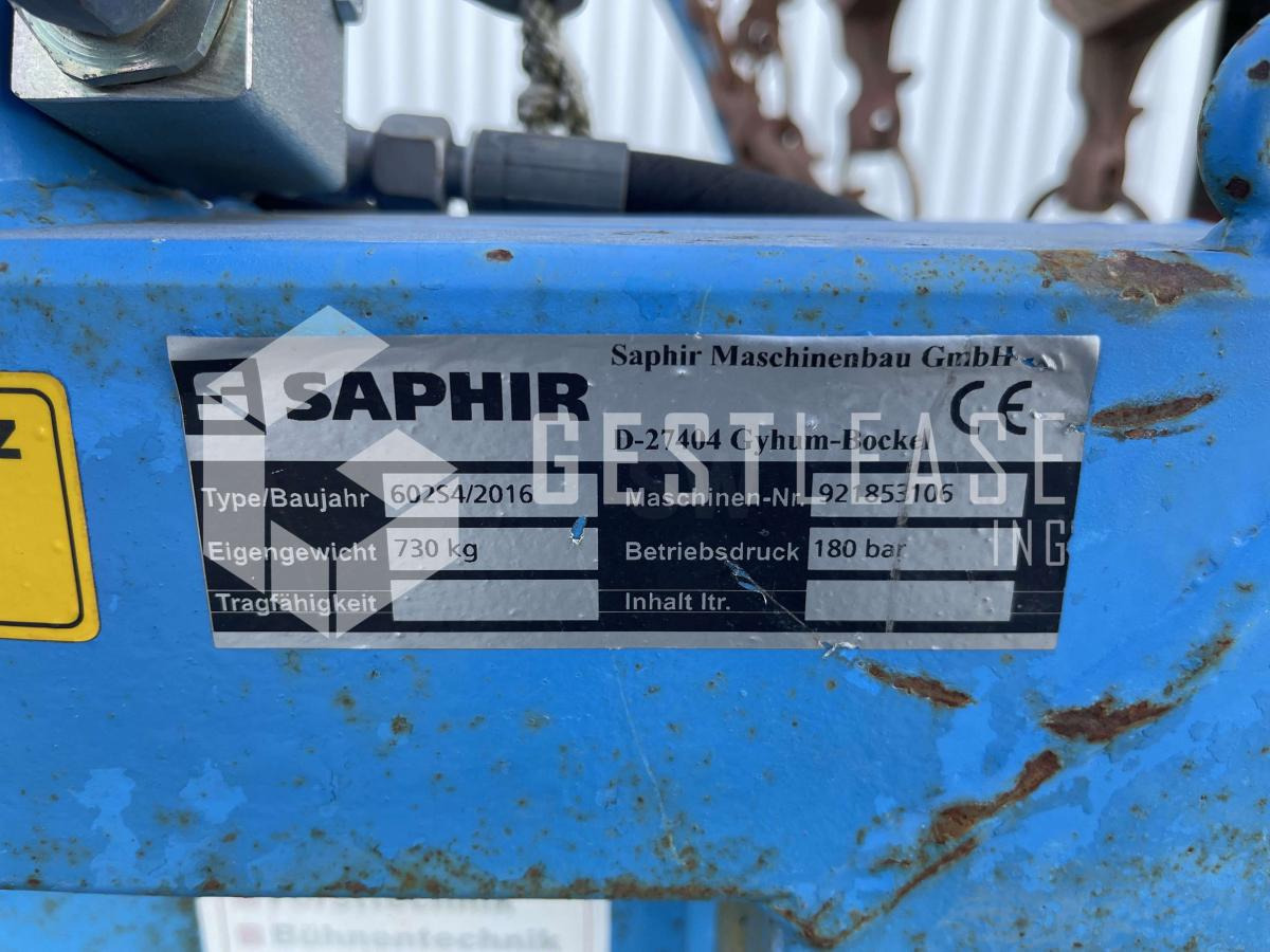 Chain harrow SAPHIR 602 HYDRO: picture 7