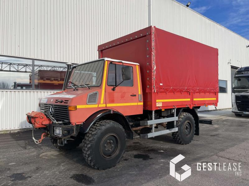 Unimog U1550 L - Curtainsider truck: picture 1 Unimog U1550 L - Curtainsider truck: picture 1