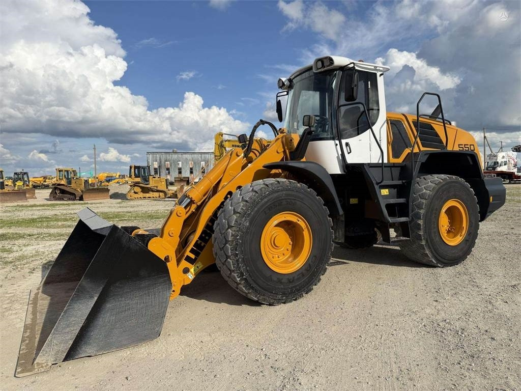 Liebherr L 550 , quick coupler - Wheel loader: picture 3 Liebherr L 550 , quick coupler - Wheel loader: picture 3